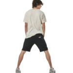 Body Action Logo T-Shirt Egret Ecru Ανδρικό Κοντομάνικο Εκρού