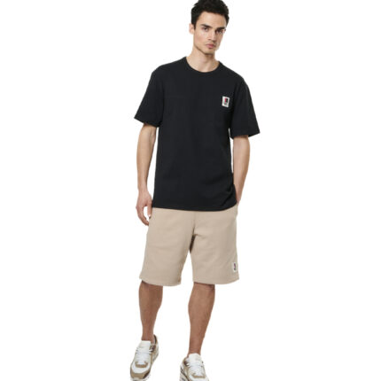 Body Action Relaxed Fit T-Shirt Black Ανδρική Κοντομάνικη Μαύρη