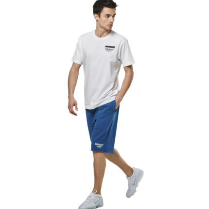 Body Action Slim Fit T-Shirt White Ανδρικό Κοντομάνικο Λευκό