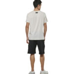Body Action V-Neck T-Shirt White Alyssum Ανδρικό Κοντομάνικο Λευκό