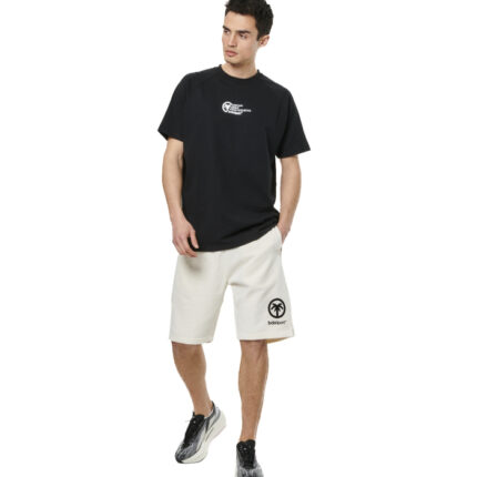 Body Action Classic Raglan T-Shirt Black Ανδρικό Κοντομάνικο Μαύρο