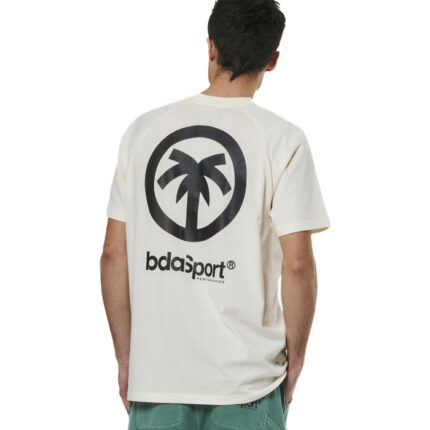 Body Action Classic Raglan T-Shirt White Alyssum Ανδρικό Κοντομάνικο Λευκό