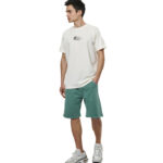 Body Action Classic Raglan T-Shirt White Alyssum Ανδρικό Κοντομάνικο Λευκό