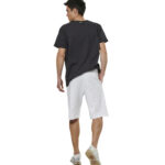 Body Action Slub Textured T-Shirt Black Ανδρικό Κοντομάνικο Μαύρο