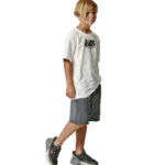 Body Action Short Sleeve Graphic T-Shirt White Alyssum Παιδικό Κοντομάνικο Λευκό