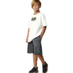 Body Action Short Sleeve Graphic T-Shirt White Alyssum Παιδικό Κοντομάνικο Λευκό