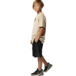 Body Action Short Sleeve Graphic T-Shirt Taupe Grey Παιδικό Κοντομάνικο Μπεζ