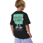 Body Action Short Sleeve Graphic T-Shirt Black Παιδικό Κοντομάνικο Μαύρο