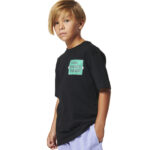 Body Action Short Sleeve Graphic T-Shirt Black Παιδικό Κοντομάνικο Μαύρο