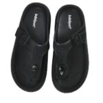 Body Action Sea Sandals Black Γυναικείες Σαγιονάρες Μαύρες