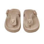 Body Action Sea Sandals Tan Beige Γυναικείες Σαγιονάρες Μπεζ