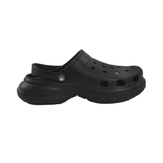 Body Action All Terrain Sliders Black Γυναικεία Σαμπό Μαύρα