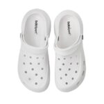 Body Action All Terrain Sliders White Γυναικεία Σαμπό Λευκά