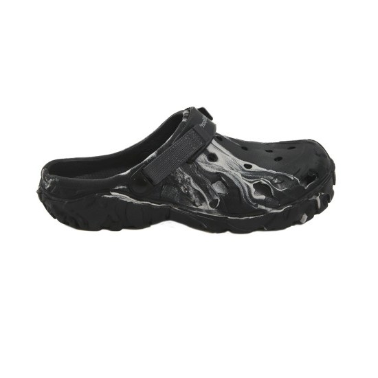 Body Action All Terrain Sliders Black Multi Camo Ανδρικά Σαμπό Μάυρα με Λευκό