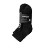 Body Action Ankle Socks 3P Black Καλτσες Αστραγάλου Μαύρες
