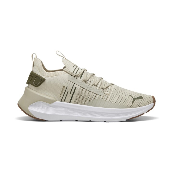 Puma Softride Symmetry Fuzion LS Ανδρικά Παπούτσια Τρεξίματος Μπεζ