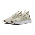 Puma Softride Symmetry Fuzion LS Ανδρικά Παπούτσια Τρεξίματος Μπεζ