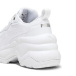 Puma Cilia Wedge Γυναικεία Chunky Sneakers Λευκά