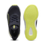 Puma Flyer 3 AC+ PS Παιδικά Παπούτσια Τρεξίματος Με Σκρατς Μαύρα / Λαχανί