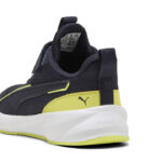 Puma Flyer 3 AC+ PS Παιδικά Παπούτσια Τρεξίματος Με Σκρατς Μαύρα / Λαχανί