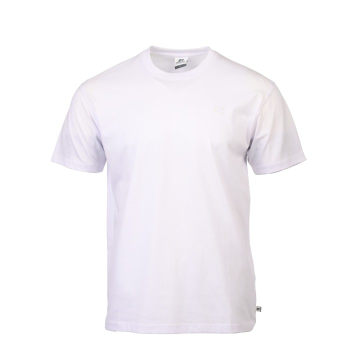 Russell Athletic Crewneck With Small Logo Embossed T-Shirt Ανδρικό Κοντομάνικο Λευκό