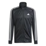 adidas Essentials 3-Stripes Training Track Top Ανδρική Ζακέτα Γυαλιστερή Μαύρη