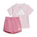 adidas Essentials Tee Set Kids Βρεφικό Σετ Ροζ / Φουξ