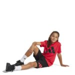 adidas Essentials Tee Set Kids Παιδικό Σετ Κόκκινο / Μαύρο