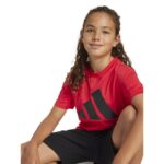 adidas Essentials Tee Set Kids Παιδικό Σετ Κόκκινο / Μαύρο