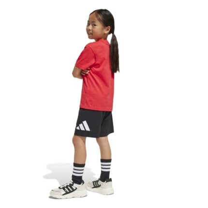 adidas Essentials Tee Set Kids Παιδικό Σετ Κόκκινο / Μαύρο