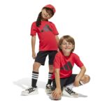 adidas Essentials Tee Set Kids Παιδικό Σετ Κόκκινο / Μαύρο