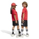adidas Essentials Tee Set Kids Παιδικό Σετ Κόκκινο / Μαύρο
