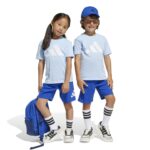 adidas Essentials Tee Set Kids Παιδικό Σετ Κοντομάνικο Σιέλ/ Μπλε