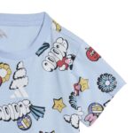 adidas Seasonal Essentials Fun Allover Print Set Kids Βρεφικό Σετ Σιελ