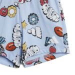 adidas Seasonal Essentials Fun Allover Print Set Kids Βρεφικό Σετ Σιελ