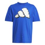 adidas Seasonal Essentials Fun Tee Set Kids Παιδικό Σετ Μπλε / Λευκό