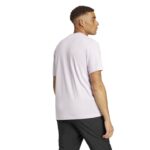 adidas Essentials Small Logo Single Jersey Tee Ανδρική Κοντομάνικη Λιλά