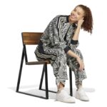 adidas x Farm Tiro Track Top Γυναικεία Ζακέτα Λευκή / Μαύρη