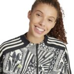 adidas x Farm Tiro Track Top Γυναικεία Ζακέτα Λευκή / Μαύρη