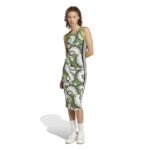 adidas x FARM Premium Dress Γυναικείο Φόρεμα Πράσινο