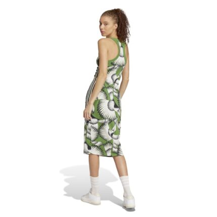 adidas x FARM Premium Dress Γυναικείο Φόρεμα Πράσινο