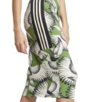 adidas x FARM Premium Dress Γυναικείο Φόρεμα Πράσινο