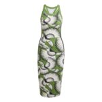 adidas x FARM Premium Dress Γυναικείο Φόρεμα Πράσινο