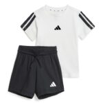 adidas Essentials Tee Set Kids Βρεφικό Σετ Λευκό / Μαύρο