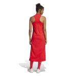 adidas Essentials 3-Stripes Long Racerback Dress Γυναικείο Φόρεμα Κόκκινο