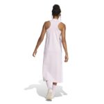 adidas Essentials 3-Stripes Long Racerback Dress Γυναικείο Φόρεμα Ροζ
