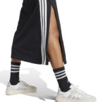 adidas Essentials 3-Stripes Long Racerback Dress Γυναικείο Φόρεμα Μαύρο