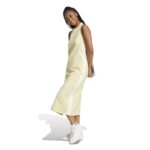 adidas Essentials 3-Stripes Long Racerback Dress Γυναικείο Φόρεμα Κίτρινο