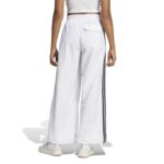 adidas Essentials 3-Stripes Lifestyle Woven Parachute Pants Παντελόνι Γυναικείας Φόρμας Λευκό