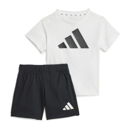 adidas Essentials Tee Set Kids Βρεφικό Σετ Λευκό / Μαύρο